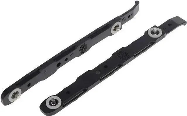 Alt view image 4 of 5 - 4Pcs Chassis Hard Drive Mounting Rails for 3.5" HDD Bracket Left Right for Cooler for Masters SSD Computer Connectors