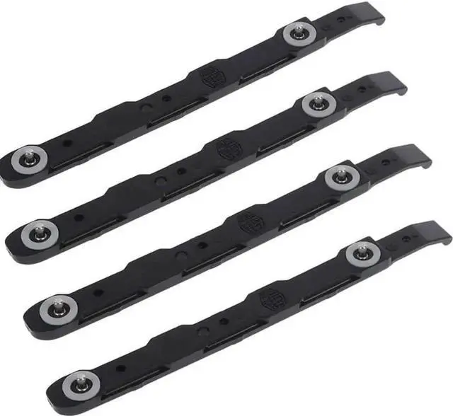 Main image of 4Pcs Chassis Hard Drive Mounting Rails for 3.5" HDD Bracket Left Right for Cooler for Masters SSD Computer Connectors