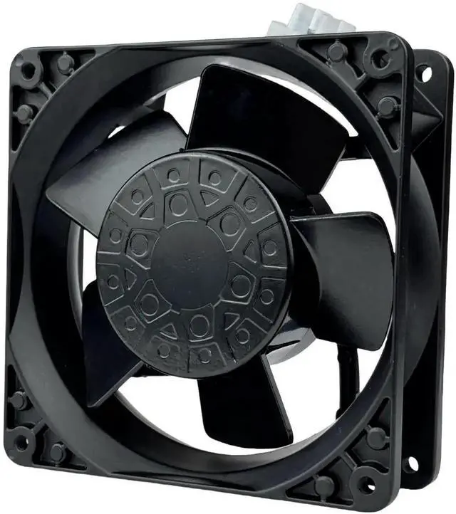 Alt view image 7 of 7 - for ebmpapst 4600N-466 Axial Fan,115V 20W 106CFM Industrial Cooling Fan All-Metal Heat-Resistant Cooling Fan 4600N-466