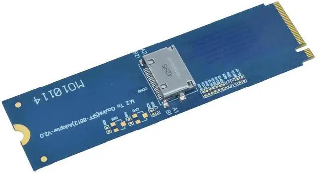 Main image of PCIe 4.0 M.2 to Oculink SFF-8612 M-Key SFF-8611 Adapter Card for NVMe SSD, eGPU, GPU Dock