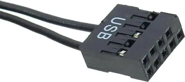 Alt view image 5 of 6 - 9 Pin USB Adapter to SATA SDD 2.5 Inch SDD Power Supply Cable for ITX Motherboard Main Board Notebook