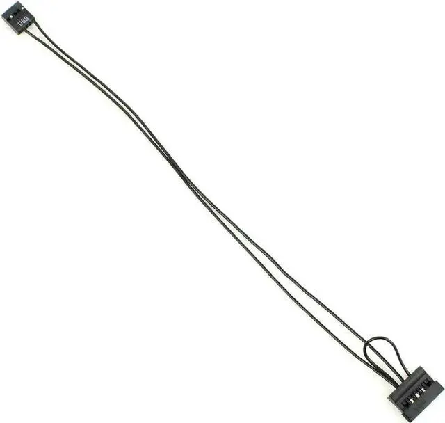 Alt view image 2 of 6 - 9 Pin USB Adapter to SATA SDD 2.5 Inch SDD Power Supply Cable for ITX Motherboard Main Board Notebook