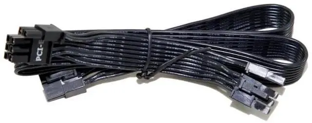 Alt view image 2 of 6 - PCIe Dual 8Pin 6+2Pin VGA Graphic Card GPU Power Cable forAntec EAG 750W, 650W, 550W PRO Earthwatts 80+ GOLD Semi-Modular Power