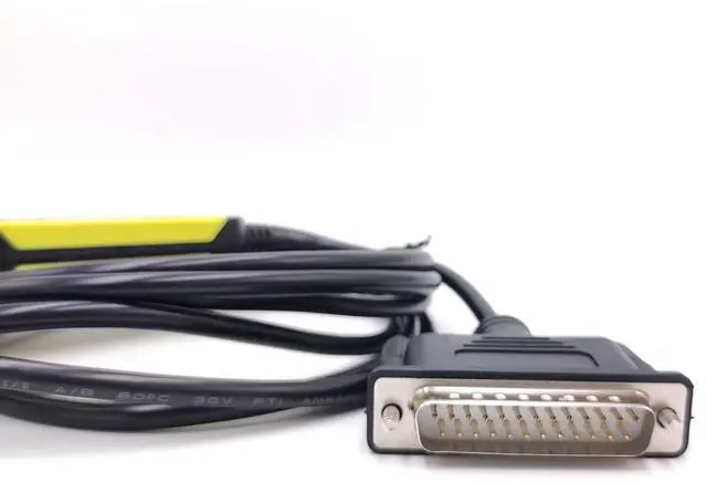 Alt view image 4 of 5 - USB-FANUC CNC Programming Cable, RS232 Data Transfer Convert DB25 Pin Download Cable for CNC Fanuc