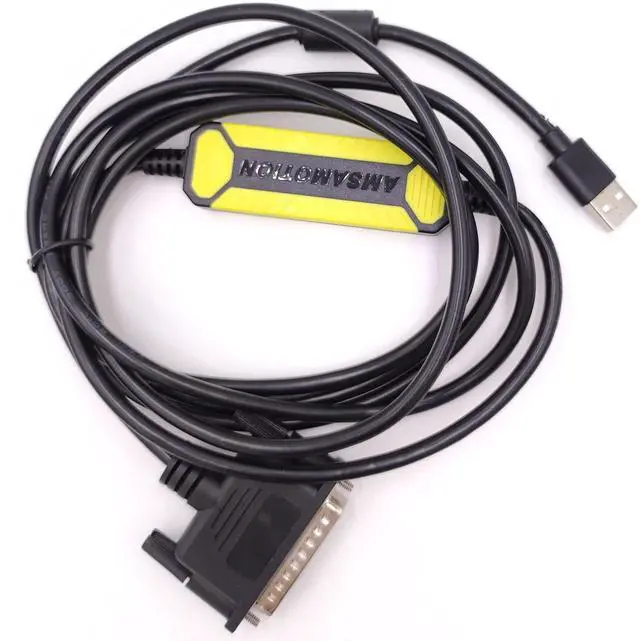 Alt view image 3 of 5 - USB-FANUC CNC Programming Cable, RS232 Data Transfer Convert DB25 Pin Download Cable for CNC Fanuc