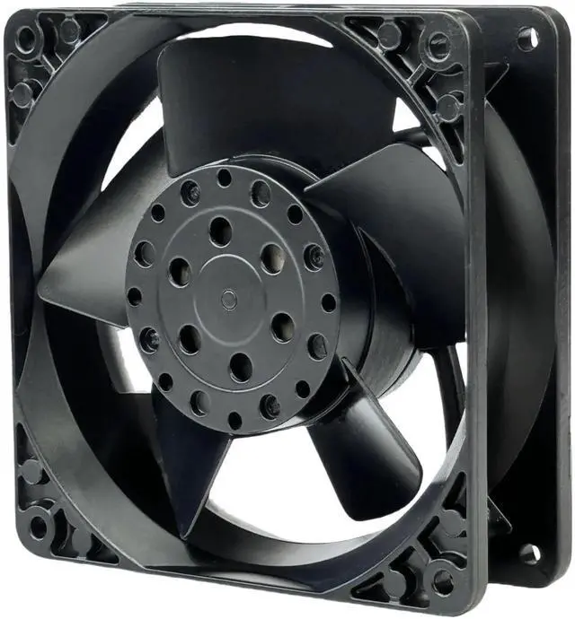 Alt view image 4 of 7 - for ebmpapst Cooling Fan 4650N, All Metal High Temperature Resistant Axial Cooling Fan 2-Pin 120x120x38mm AC 230V 50/60Hz 0.12A