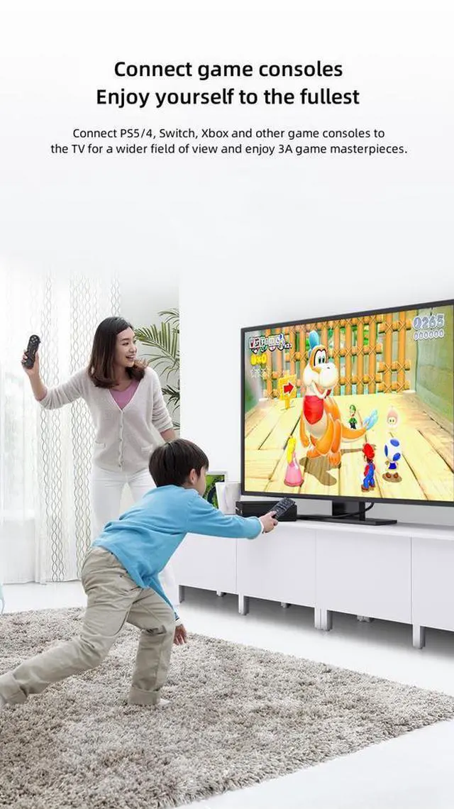 Alt view image 6 of 7 - DTECH HDMI 2.0 Cable , 18Gbps High Speed, Gold Plated Connectors, 4K@60Hz HDR, Pure Copper Core, for HDTV, PC, Home Theater, Projector