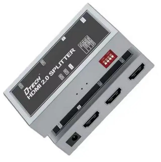 Main image of DTECH Full HD 1080P 60Hz 4K Support Smart EDID HDCP2.2 Port 1X2 Splitter for 4K TV DVD