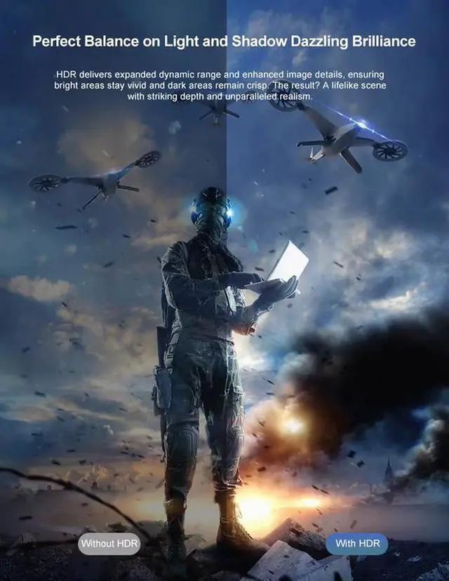 Alt view image 5 of 6 - Wholesale 2.0 AOC Optical Fiber Cable 18Gbps 4K 60Hz DP Cable to HDMI Cable for Screen Projection to TV