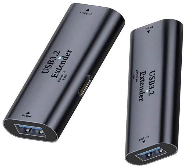 Main image of USB 3.0 Active Repeater Adapter Type-A Female to Type-A Female Extender with Chipset for Camera Printer Computer