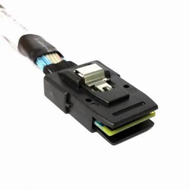 Alt view image 2 of 5 - Internal Mini SAS SFF-8087 to mini sas High Density HD SFF-8643 data Server hard disk raid Cable 50cm
