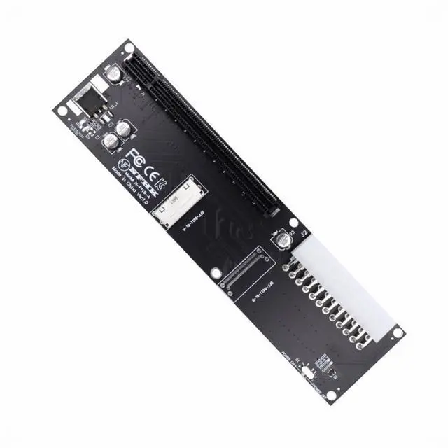 Main image of 8x Oculink SFF-8612 8611 to PCIE PCI-Express 16x Adapter with ATX 24pin Power Port for Mainboard Graphics Card