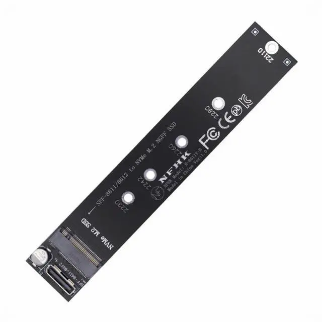 Main image of Oculink SFF-8612 SFF-8611 to M.2 Kit NGFF M-Key to NVME PCIe SSD 2280 22110mm Adapter for Mainboard