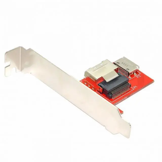 Alt view image 5 of 5 - PCI-Express 4.0 Mini SAS SFF-8087 to Oculink SFF-8611 SFF-8612 PCBA Female Adapter With Bracket