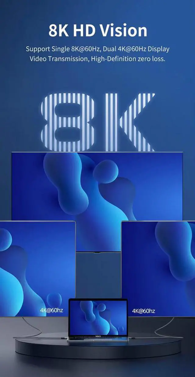 Alt view image 6 of 7 - USB 4 Cable for Thunderbolt 4 Cable Right Angle 3.3FT and 90 Degree USB C Right Angle Cable