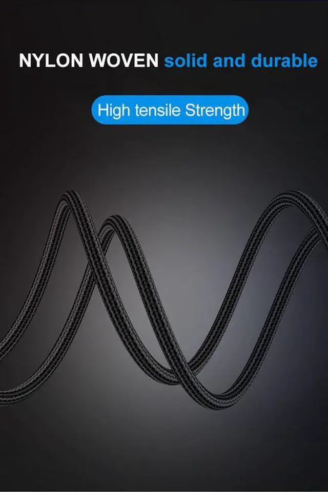 Alt view image 6 of 6 - PD60W Usb3.0 C Cable Durable Braid Fast Charging Mobile Phone Cable 1m 2m 3m Available for Camera and Computer Use