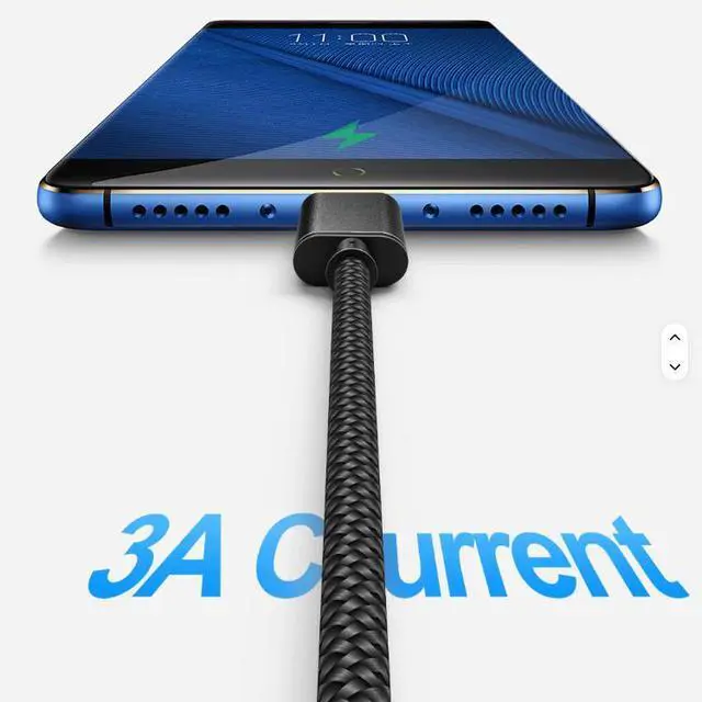 Alt view image 4 of 6 - PD60W Usb3.0 C Cable Durable Braid Fast Charging Mobile Phone Cable 1m 2m 3m Available for Camera and Computer Use
