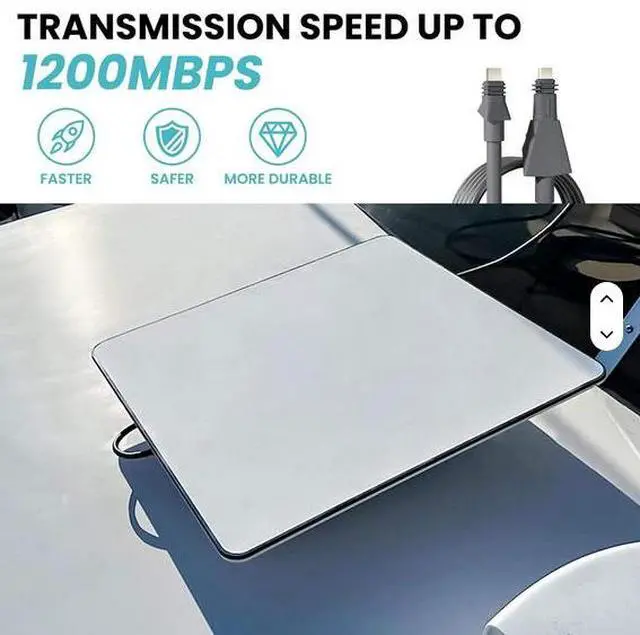 Alt view image 7 of 7 - Waterproof Gray Starlink Cable 82FT Replacement Cable for Starlink Standard Flat High Performance