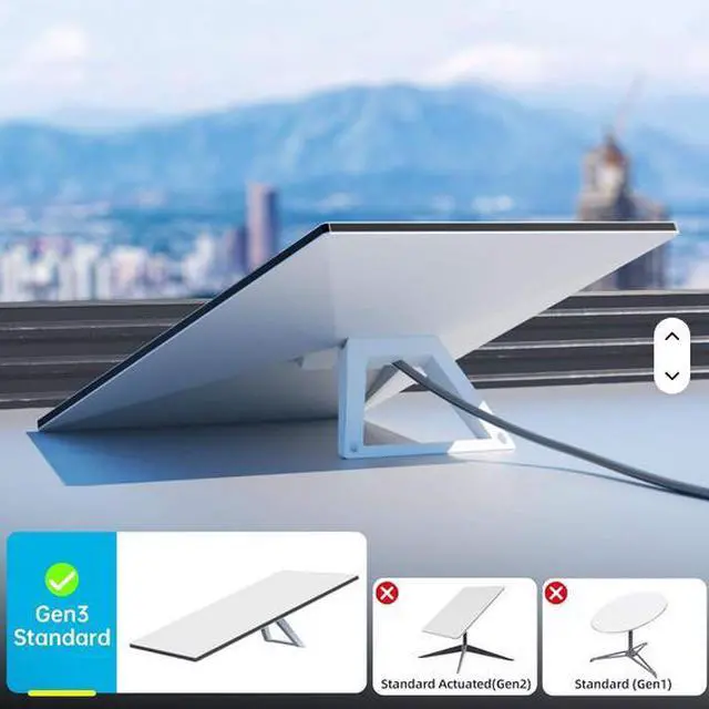 Alt view image 5 of 6 - 2024 New Starlink Gen3 Satellite Replacement Standard V3 Cable for Starlink Rectangular Satellite V3 Starlink Cable