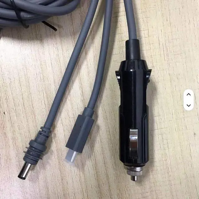 Alt view image 2 of 4 - 3 in 1 Starlink Mini Cable 3M 5M DC to DC Type C Cigarette Lighter for Gen4 Satellite Power Supply Extension Cable