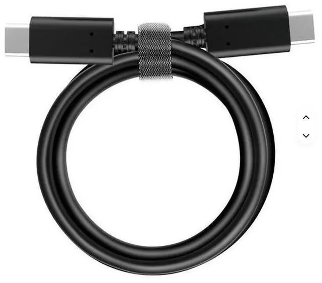 Main image of Dual-Head 60W Fast Charging Type-C Data Line for Mobile Phones Computers 10Gbps High-Speed Transmission PVC Braid for Hard Disks