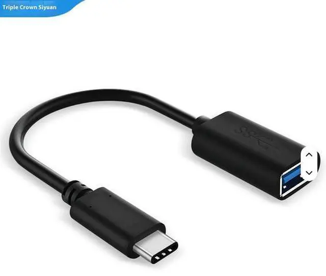 Main image of Type c Revolution USB3.0 Female Adapter 5Gbps High-Speed OTG Data Line for Mobile Phone Computer Car 5A Fast Charging Braid