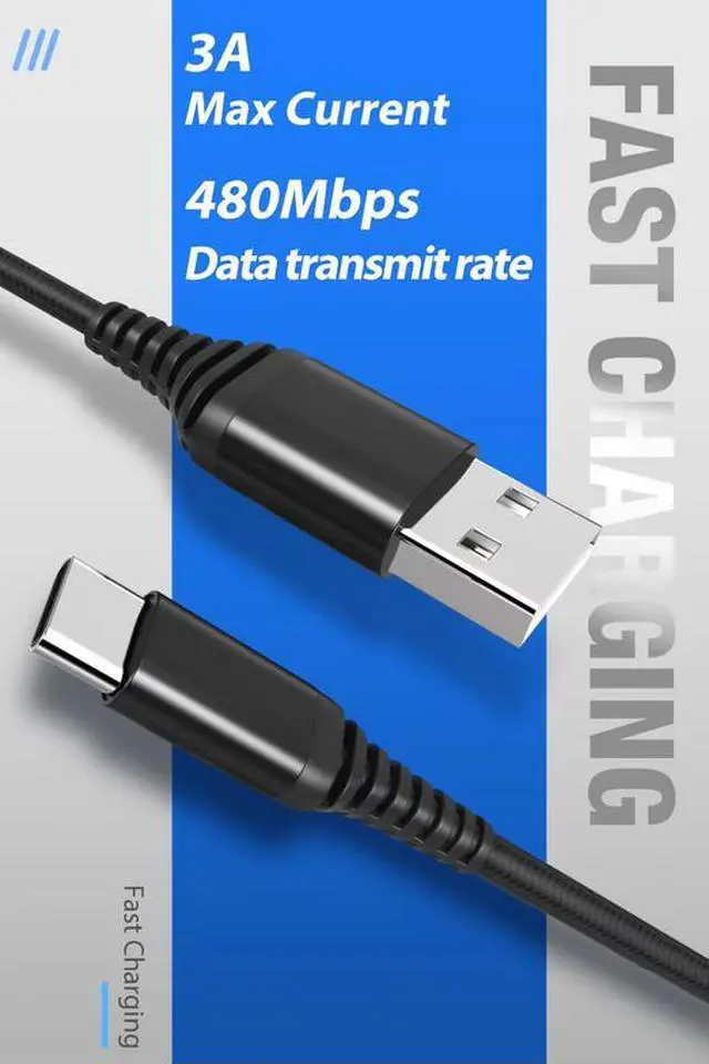 Alt view image 5 of 7 - Pure Copper Super Fast 5A 66W Nylon Braided Data Cable USB C Type-C iPhone 15 for Huawei Android Compatible Mobile Charging 1m