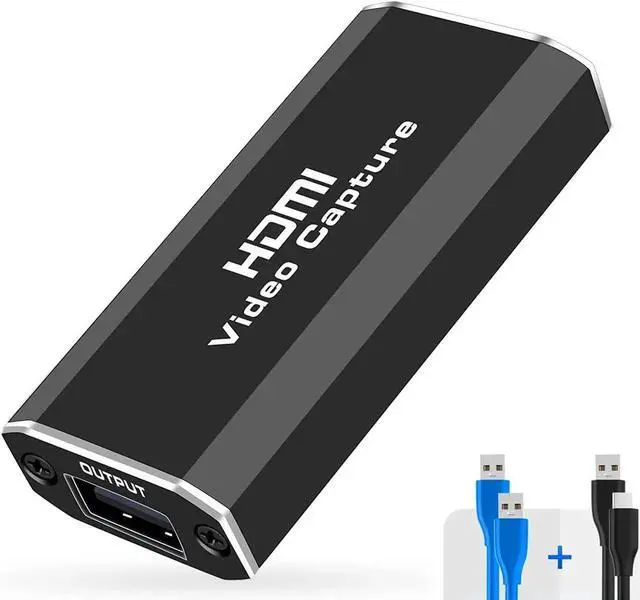 Main image of Video Capture Card, 4K Cam Link Card HDMI to USB Capture Card, 1080P 30FPS Video Capture Device for Gaming, Streaming, Compatible with Mac OS System Windows for PS4 PS5, Nintendo Switch, Xbox One