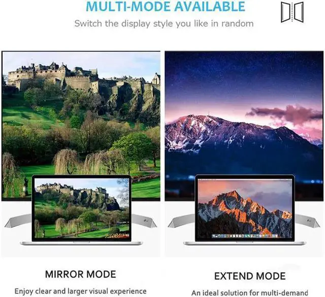 Alt view image 2 of 7 - 5 in 1 USB Type C Hub Hdmi 4K USB C Hub to Gigabit Ethernet Rj45 Lan Adapter for Mac book Pro Thunderbolt 3 USB-C Charger