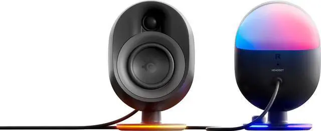 Alt view image 2 of 7 - SteelSeries - Arena 7 2.1 Bluetooth Gaming Speakers with RGB Lighting (3 Piece)