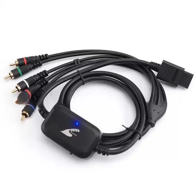 Main image of ENFAIN N64, NGC, SNES, SFC color difference lines - black 1.8m (1080P)