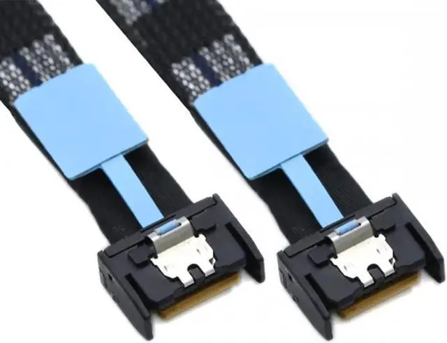 Main image of ENFAIN PCI-E 5.0 Mini Cool Edge IO MCIO PCI-E 4i 38Pin Male to MCIO 4i SFF-TA-1016 Extender Cable 50cm