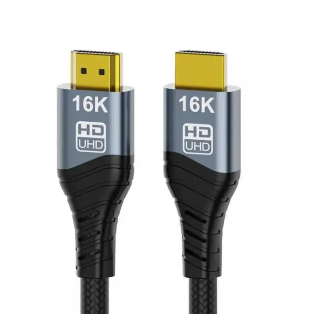 Main image of ENFAIN Cable 16K 8K UHD HDMI Type-A Male to HDMI 2.2 Male HDTV Cable for HDTV Desktop Laptop Monitor (50cm)