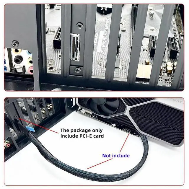 Alt view image 5 of 7 - ENFAIN External MCIO 8i Mini Cool Edge IO SFF-TA-1016 to PCIE5.0 PCI-Express 8x VROC Adapter for Mainboard SSD Graphics Card