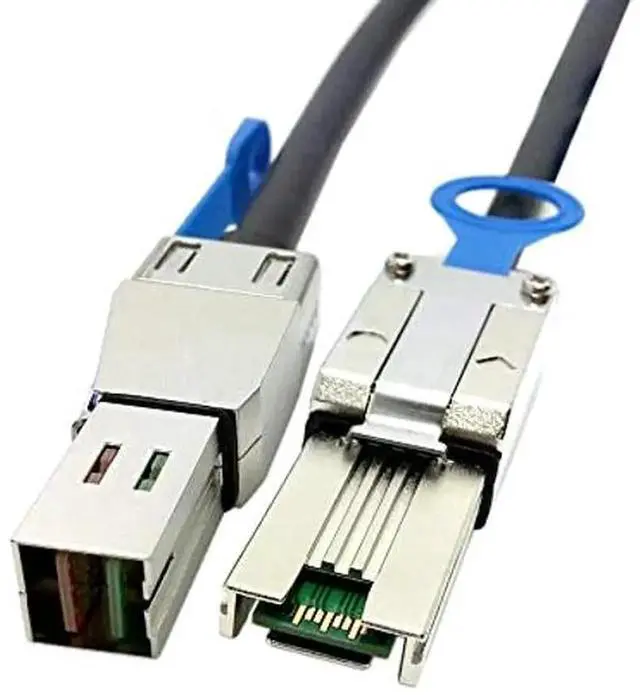 Main image of ENFAIN Mini SAS 4X SFF-8088 to Mini SAS High Density HD SFF-8644 Data Server Raid External Cable 50cm