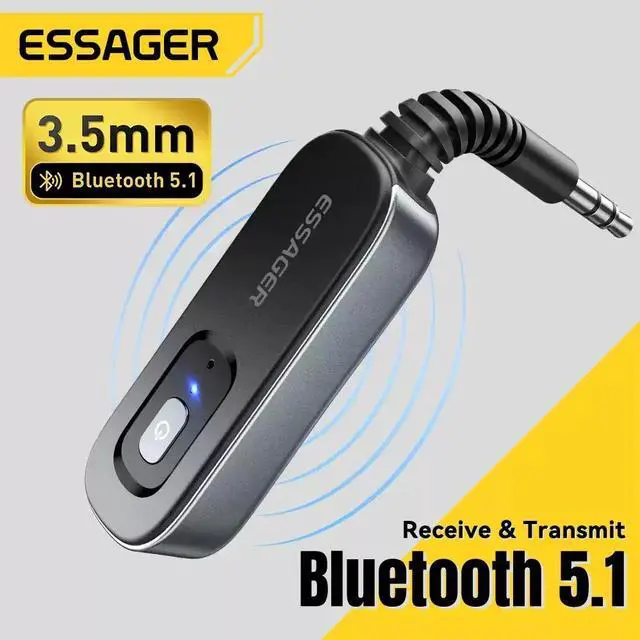 Main image of Essager AUX Bluetooth 5.1 Audio Receiver Transmitter 3.5MM
