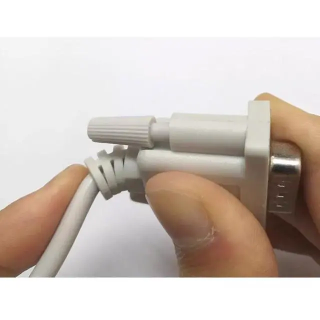 Alt view image 3 of 4 - GT01-C30R2-6P Mitsubishi GT11/15 Touch panel HMI Connect Mitsubishi Q Series PLC Communication Cable - white