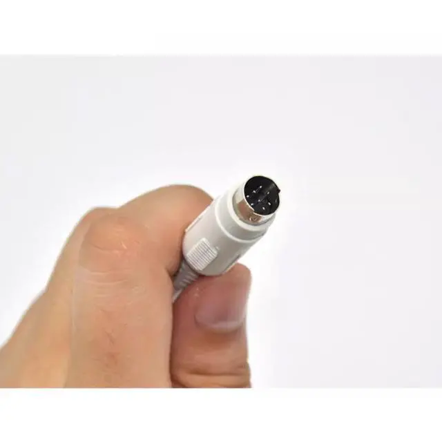 Alt view image 4 of 4 - GT01-C30R2-6P Mitsubishi GT11/15 Touch panel HMI Connect Mitsubishi Q Series PLC Communication Cable - white