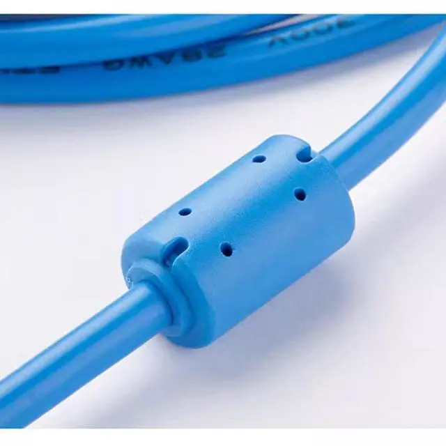 Alt view image 3 of 7 - FX-USB-AW Mitsubishi FX1N/2N/FX3UC/FX3G Series PLC USB to RS422 Adapter Programming Cable - blue