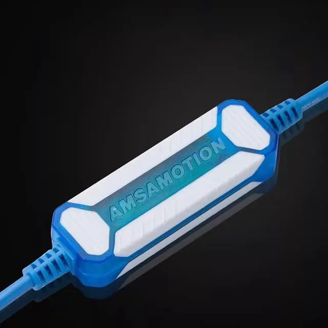 Alt view image 5 of 7 - FX-USB-AW Mitsubishi FX1N/2N/FX3UC/FX3G Series PLC USB to RS422 Adapter Programming Cable - blue