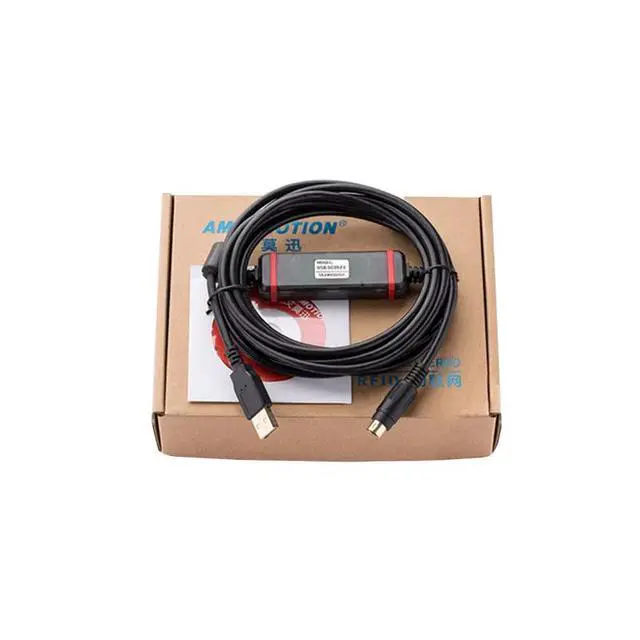 Alt view image 6 of 7 - FX-USB-AW Mitsubishi FX1N/2N/FX3UC/FX3G Series PLC USB to RS422 Adapter Programming Cable - blue