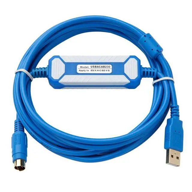 Alt view image 6 of 6 - USB-ACAB230 USB-DVP Delta PLC Communication Cable for ES EX EH EC SE SV SS Series Upgraded Economic