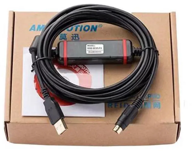 Main image of USB-ACAB230 USB-DVP Delta PLC Communication Cable for ES EX EH EC SE SV SS Series FTDI Type