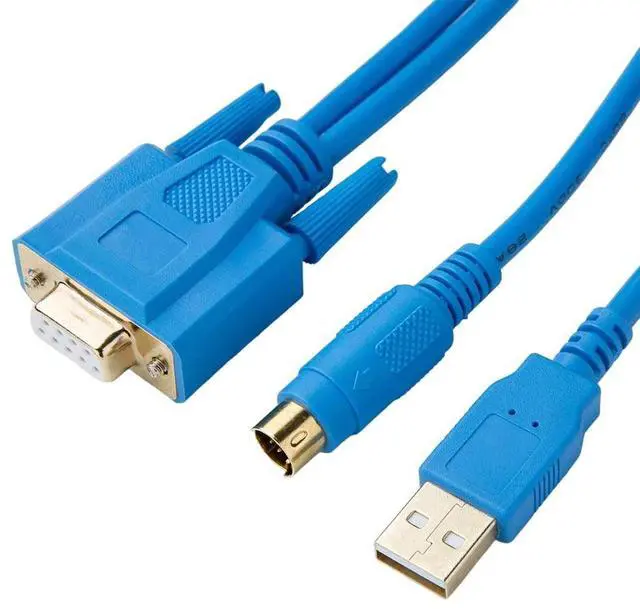 Alt view image 2 of 5 - UC-PRG020-12A Delta AH/DVP PLCs and DOP-B HMI And TP Text Display Programming Cable