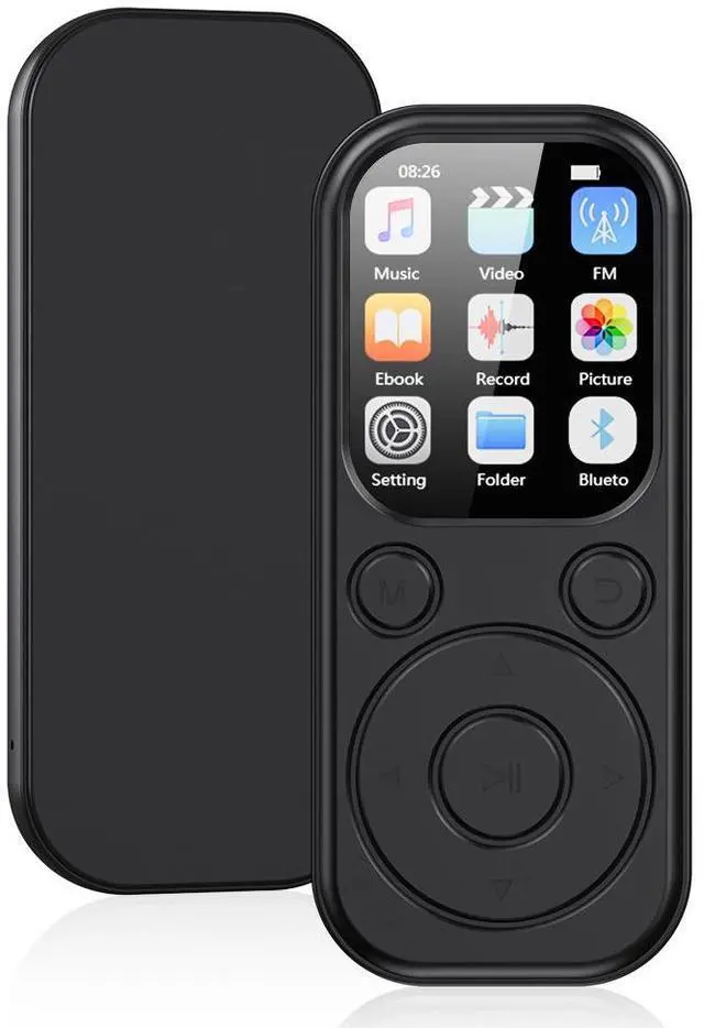 Alt view image 6 of 7 - Bluetooth MP3/MP4 Player IPS HD Large Screen, Portable Music Player, Voice Recorder black 128GB