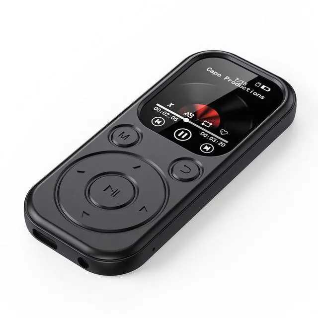 Alt view image 2 of 7 - Bluetooth MP3/MP4 Player IPS HD Large Screen, Portable Music Player, Voice Recorder black 128GB