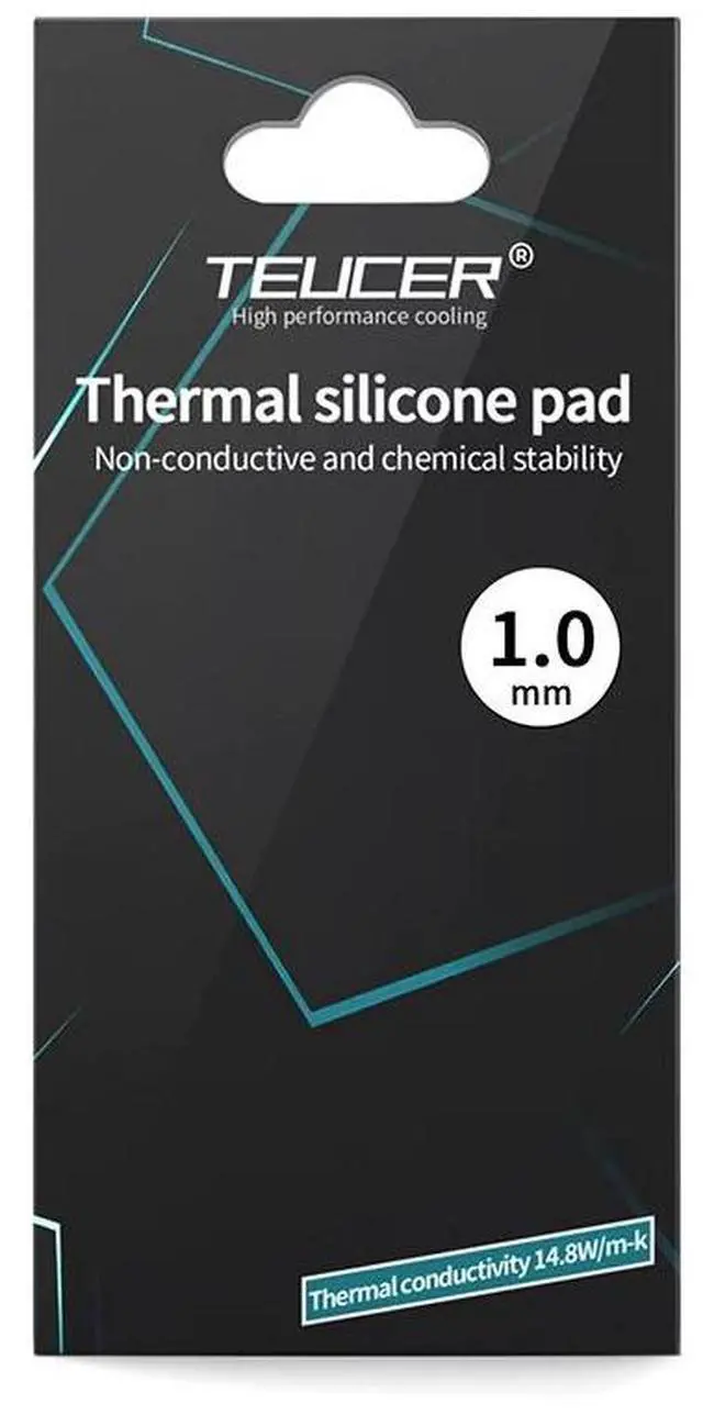 Alt view image 2 of 7 - Thermal Pad for Desktop PC, Graphics Card, Memory, Laptop Chip, SSD, Silicone Grease Pad 85 x 45 x 1.0 mm