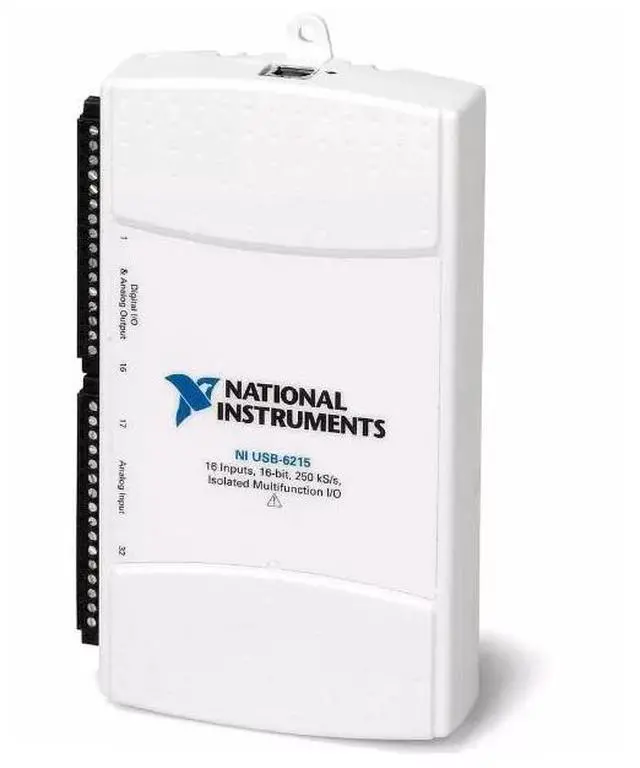 Main image of NI USB-6215 Data Acquisition Card, Multifunction DAQ with NI-DAQmx Support for LabVIEW USB-6215