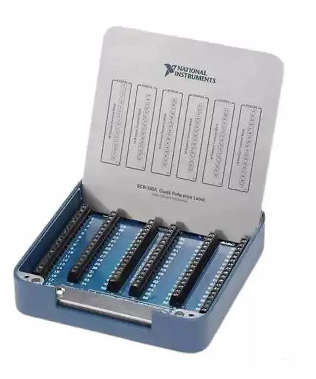 Main image of NI SCB-100A Shielded I/O Connector Block, 785024-01, 100-Pin Screw Terminal, Noise Reduction for Data Acquisition