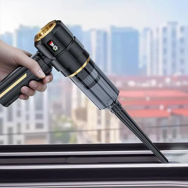 Alt view image 3 of 5 - ST-6902BPlus Wireless Car Vacuum Cleaner & Air Duster 4-in-1 16000Pa Brushless Handheld Vacuum Blower with 3-Speed Suction Power Display 6000mAh Type-C Rechargeable for Car & Home
